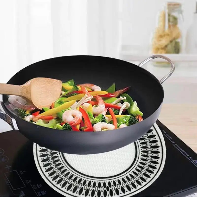 Silicone Induction Cooktop Mat – Scratch Guard Protector Cooktop Protector Mat PLUSH
