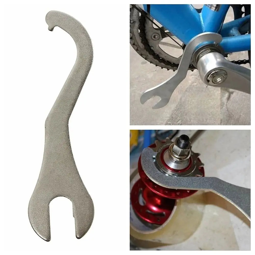 Bicycle Bottom Bracket Lock Ring Remover Spanner Wrench Bicycle Repair Tool PLUSH