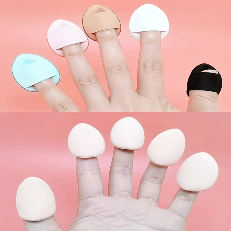 Mini Cosmetic Cushion Puff Set – Foundation & Concealer Sponge Makeup Sponge Puff PLUSH