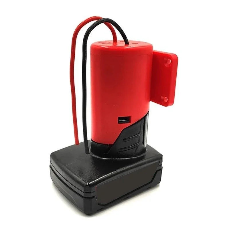 DIY Power Adapter for Milwaukee M12 10.8V 12V Li-ion Battery Battery Power Adapter PLUSH