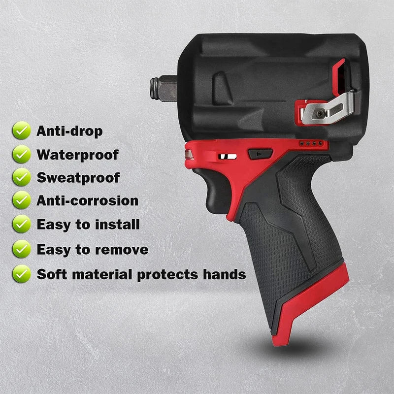 Milwaukee M12 Impact Wrench Boot 49-16-2554 | ZWINCKY Impact Wrench Boot PLUSH