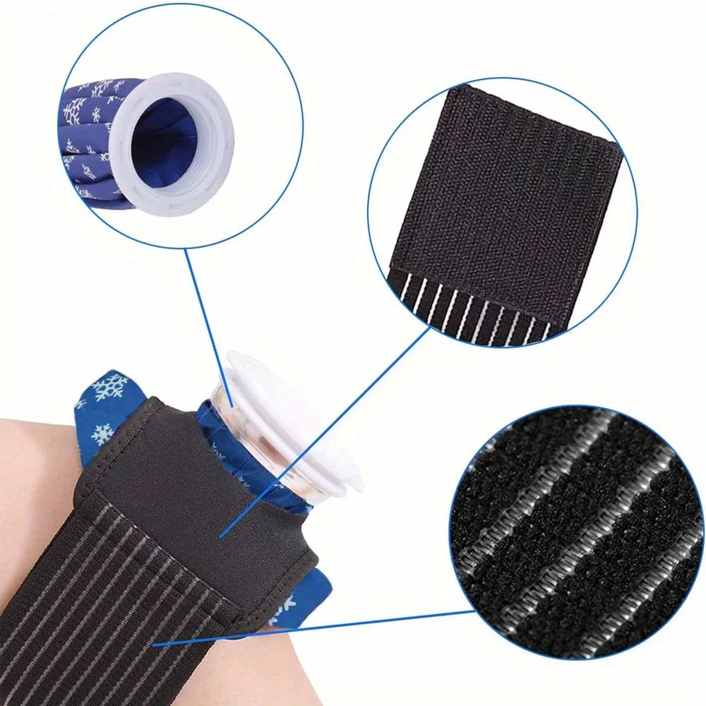 Reusable Hot & Cold Ice Bag – Knee, Shoulder, Ankle Therapy Hot Cold Therapy Bag PLUSH