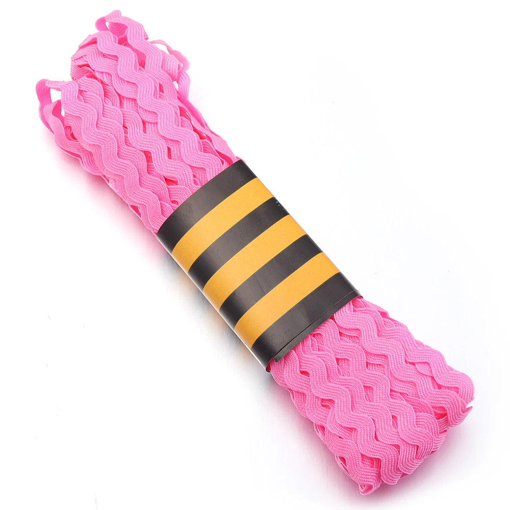 15 Yards 5cm Ric Rac Zig Zag Trim Ribbon – DIY Craft Sewing Ric Rac Trim Ribbon PLUSH Dark Pink 5mm 15yards