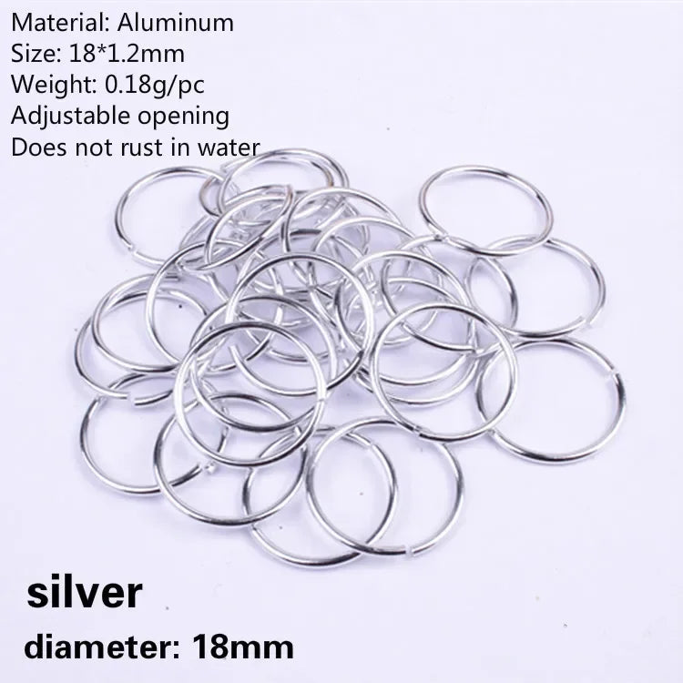 Dreadlock Beads & Braid Cuffs – 50–200pcs Micro Hair Rings