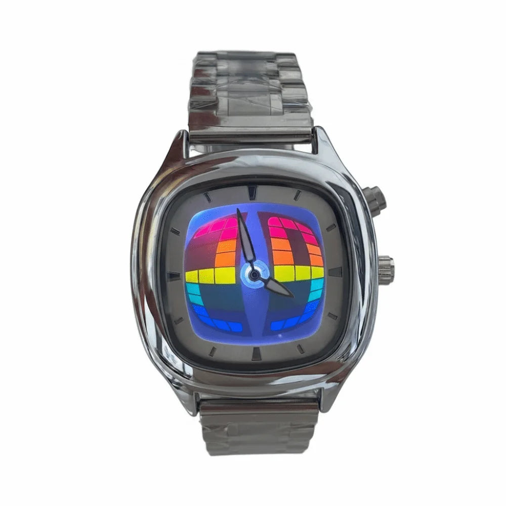 Y2K Retro Unisex Quartz Watch – Analog Digital Streetwear Retro Fashion Watch PLUSH D2