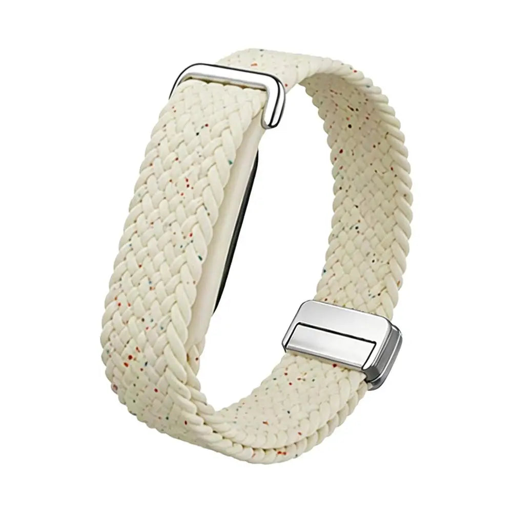 Braided Nylon Magnetic Band for Google Fitbit Air – 18mm Fitness Tracker Band PLUSH L