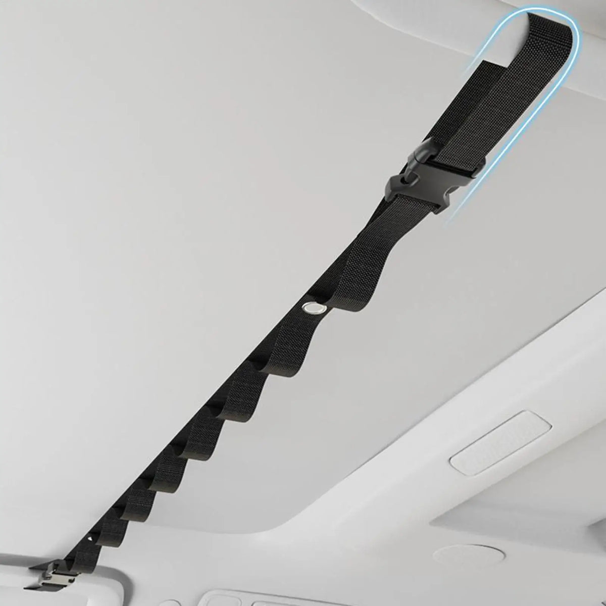 Portable Car Clothesline Hanger – Adjustable Travel Rope Car Travel Organizer PLUSH