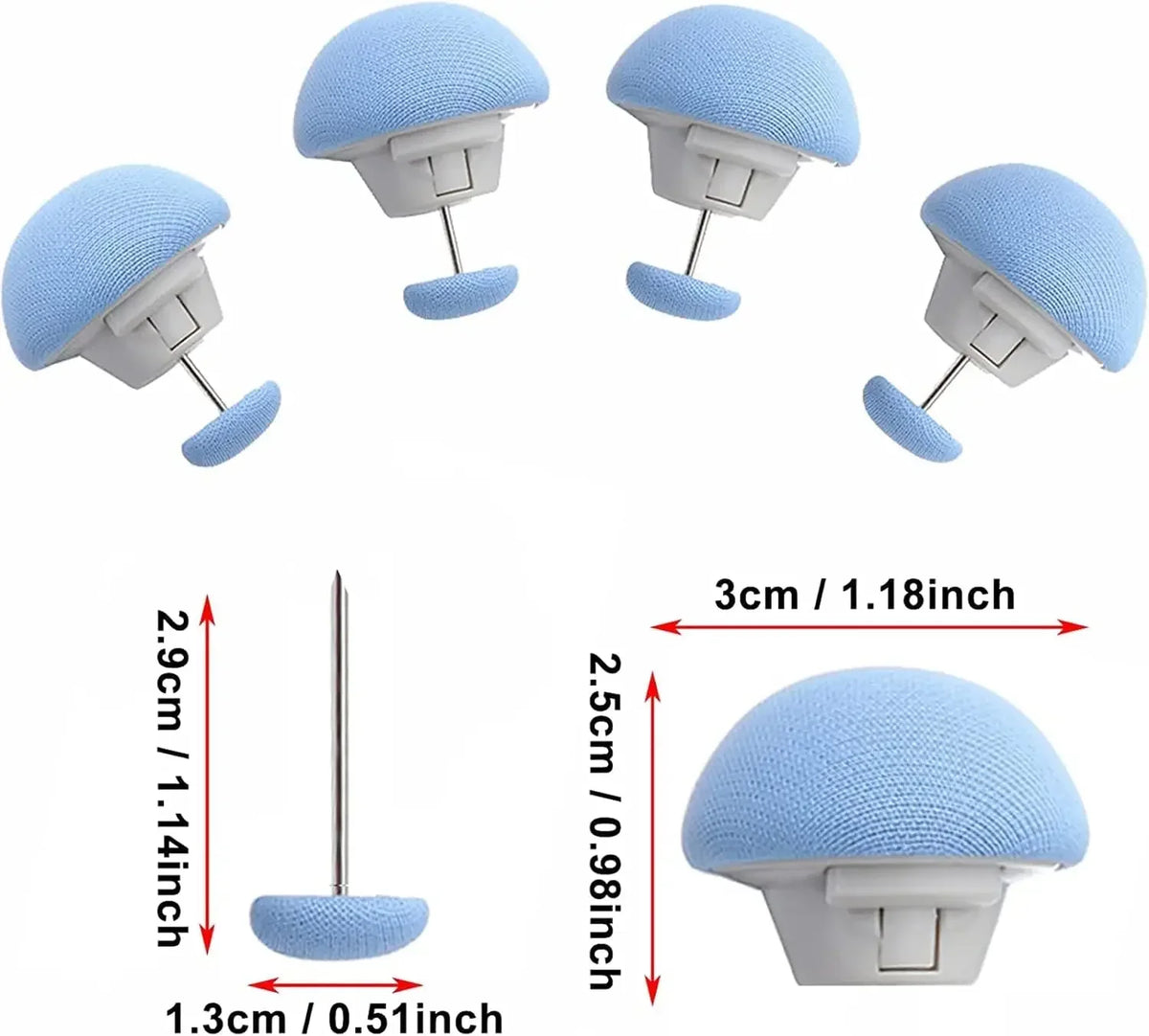 Reusable Quilt Fixing Buckles – Anti-Slip Bed Sheet Fasteners Bedding Fastener PLUSH