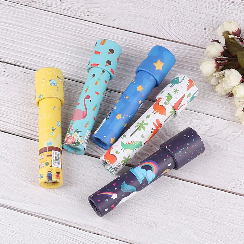 Rotating Kaleidoscope Educational Toy for Kids Ages 3+ Educational Toy PLUSH random 1pcs