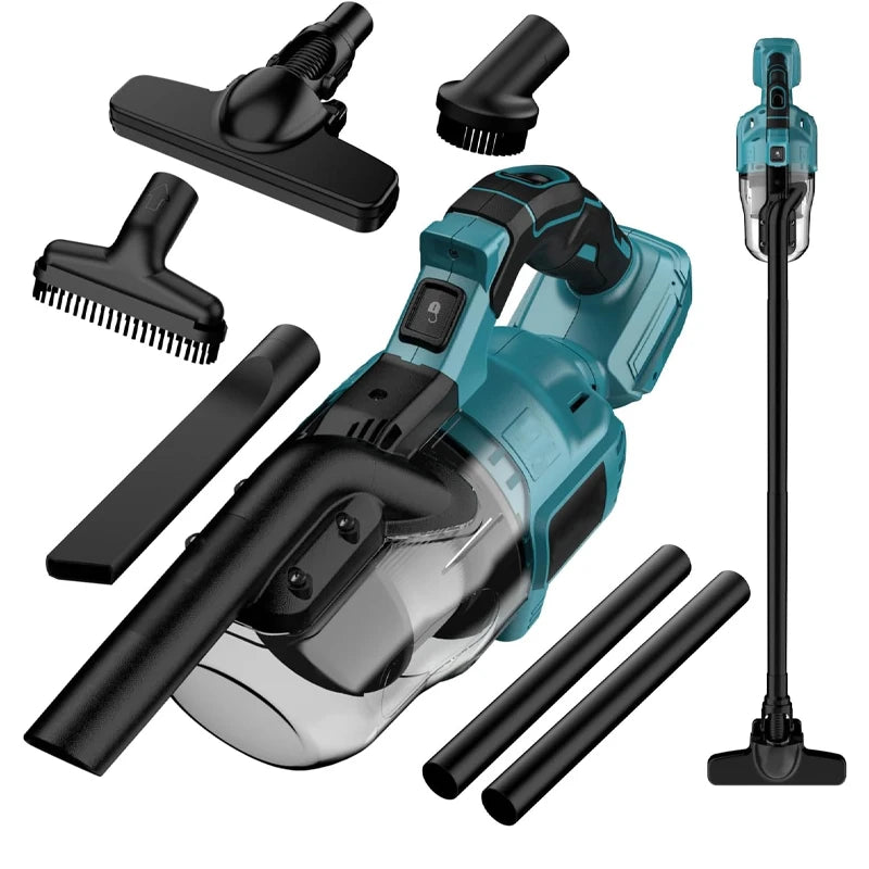 ZWINCKY 5-in-1 Cordless Vacuum for Makita 18V | 500W Cordless Vacuum Cleaner PLUSH
