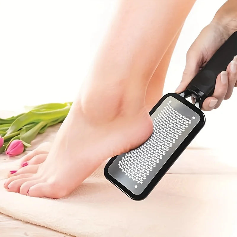 Double-Sided Stainless Steel Foot File & Pedicure Rasp | Ouriner Foot File Rasp PLUSH