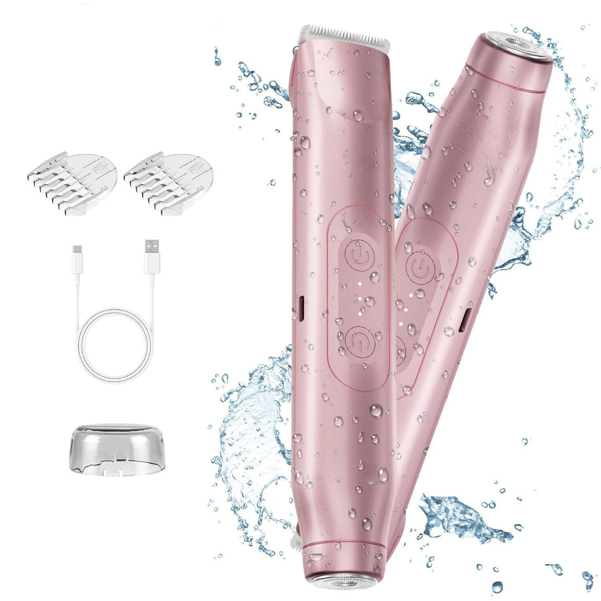 Women's Electric Bikini Trimmer & Body Hair Remover Electric Hair Trimmer PLUSH