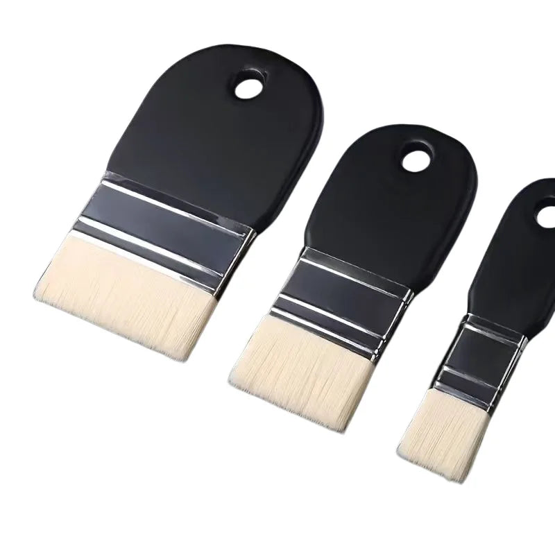 Nylon Flat Square Paint Brush Set 3 Sizes – Art & Craft Paint Brush Set PLUSH