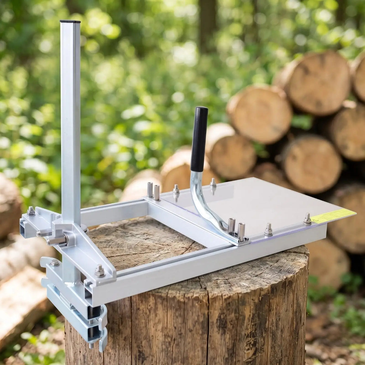 Portable Chainsaw Mill Frame Guide – Heavy Duty Aluminum Alloy Chainsaw Mill Frame PLUSH