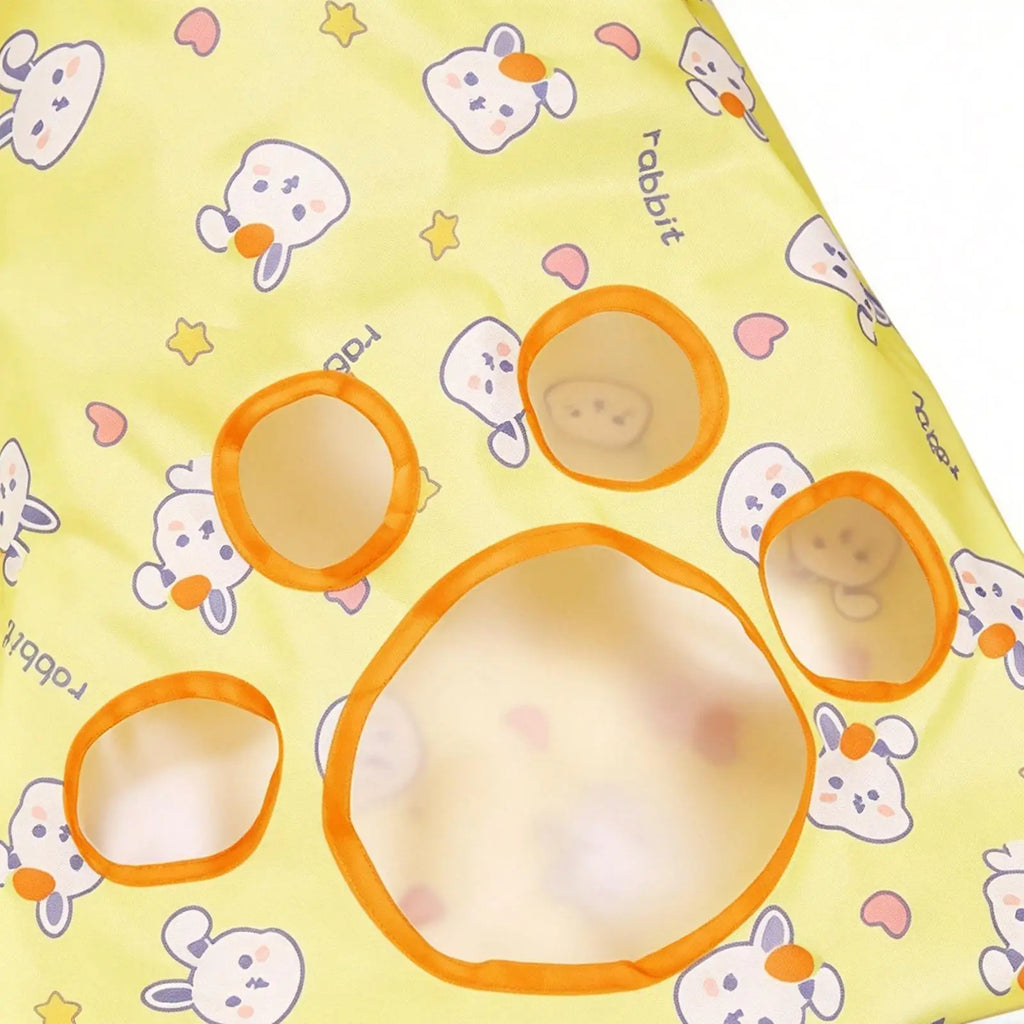 Foldable Cat Tunnel Toy with Crinkle Paper | Interactive Pet Toy Cat Tunnel Toy PLUSH