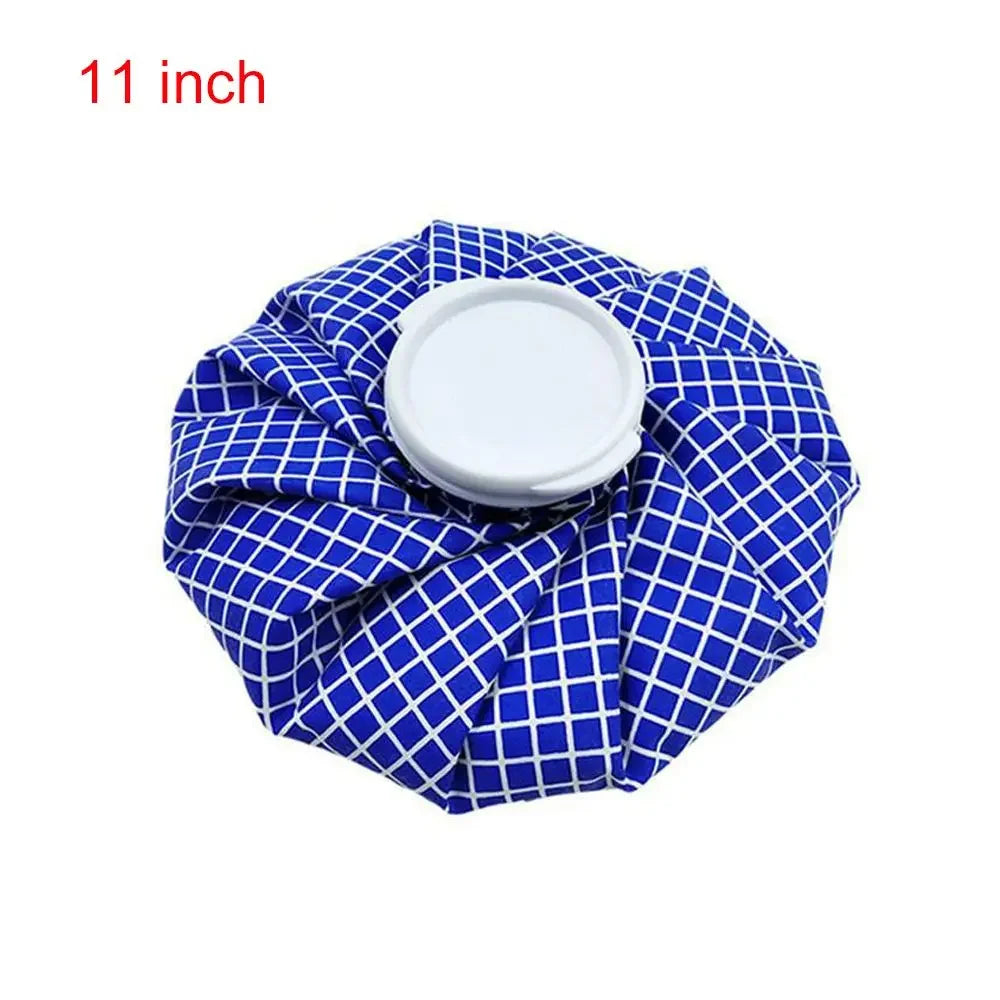 Reusable Ice & Hot Compress Bag 6/9/11 Inch | Cold Therapy Pack Cold Hot Therapy Bag PLUSH Blue 11 inch