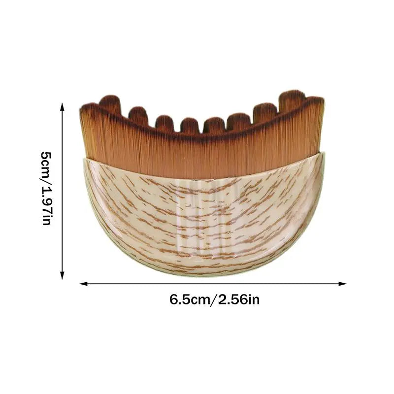 SADOER Facial Sculpting Brush – Soft Bristle Contouring Tool Facial Sculpting Brush PLUSH