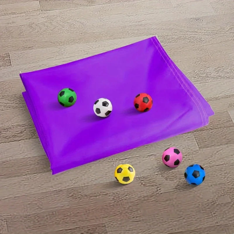 Team Building Throw Ball Cave Mat Game Set – 200×145cm, 6 Balls Team Building Game Set PLUSH