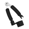 3-in-1 Guitar String Winder, Cutter & Pin Puller – Black Guitar Maintenance Tool PLUSH Black