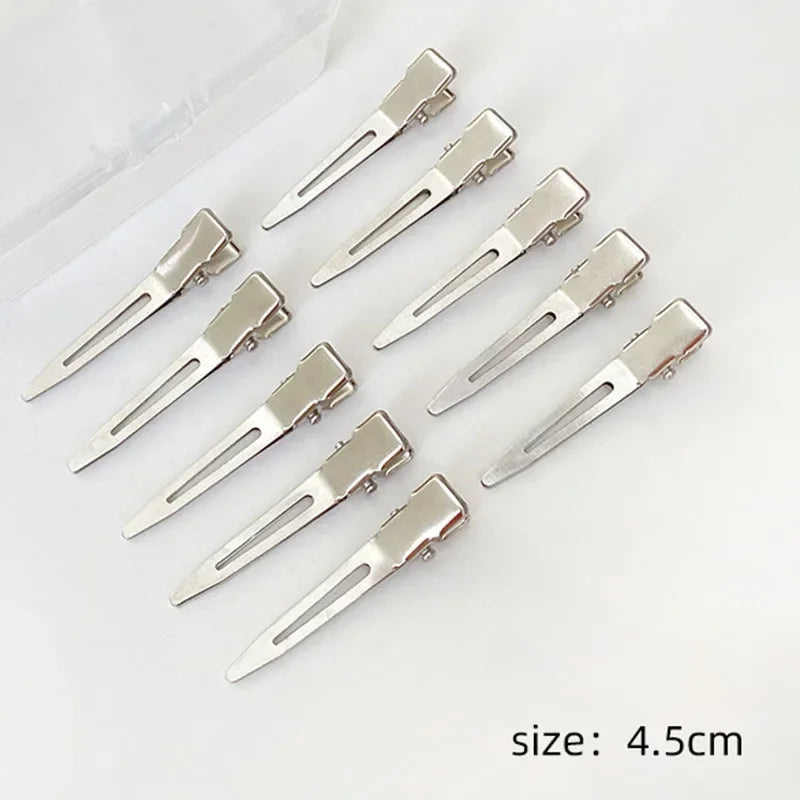 15pcs Metal Hair Sectioning Clips – Salon Styling Clamps Hair Sectioning Clips PLUSH