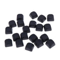PBT Blank Keycaps 10/20pcs – DIY Mechanical Keyboard Key Covers Mechanical Keyboard Keycaps PLUSH 20pcs Black