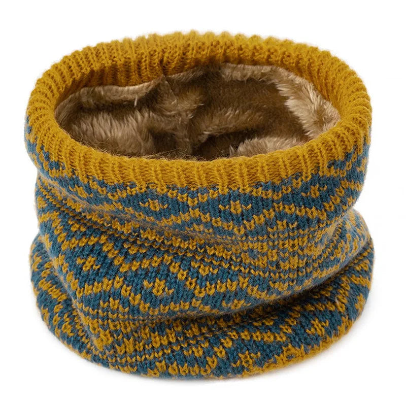 Fleece-Lined Neck Warmer Windproof Unisex Winter Gaiter Neck Warmer Gaiter PLUSH