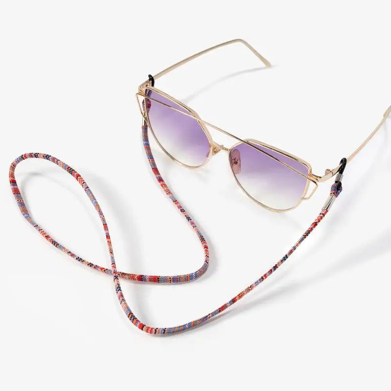 Ethnic Woven Glasses Neck Strap – Non-Slip Eyewear Lanyard Eyewear Neck Strap PLUSH