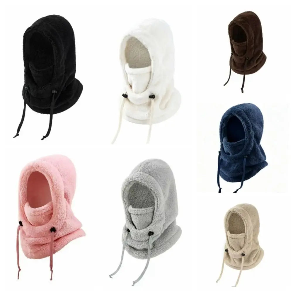 Women's Knit Balaclava Ski Mask – Windproof Winter Hood Cap Balaclava Winter Hat PLUSH