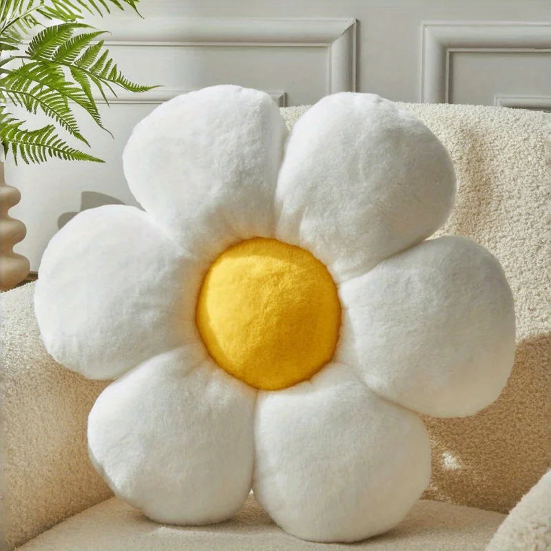 Flower Shaped Plush Pillow – Soft Floral Decorative Cushion Decorative Pillow PLUSH