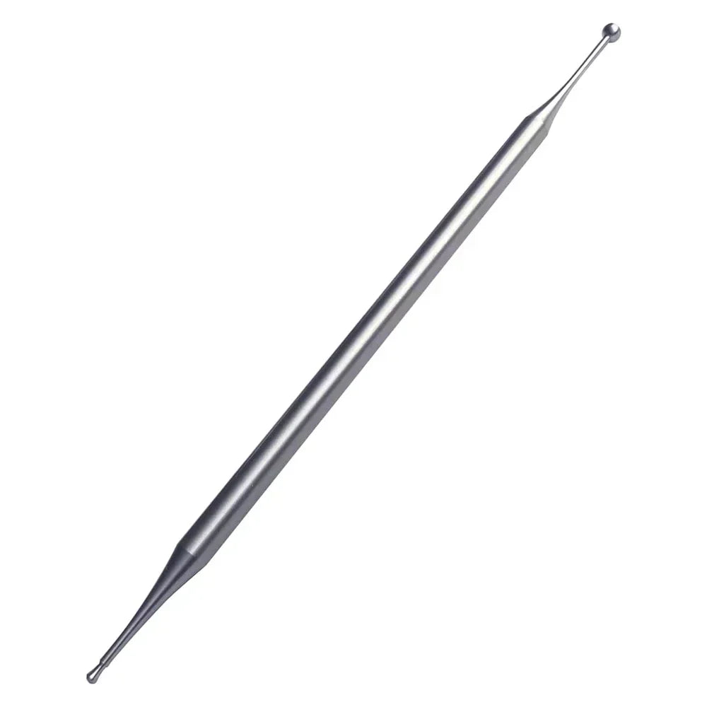 Stainless Steel Acupressure Massage Pen – Reflexology Tool Acupressure Massage Tool PLUSH Silvery C