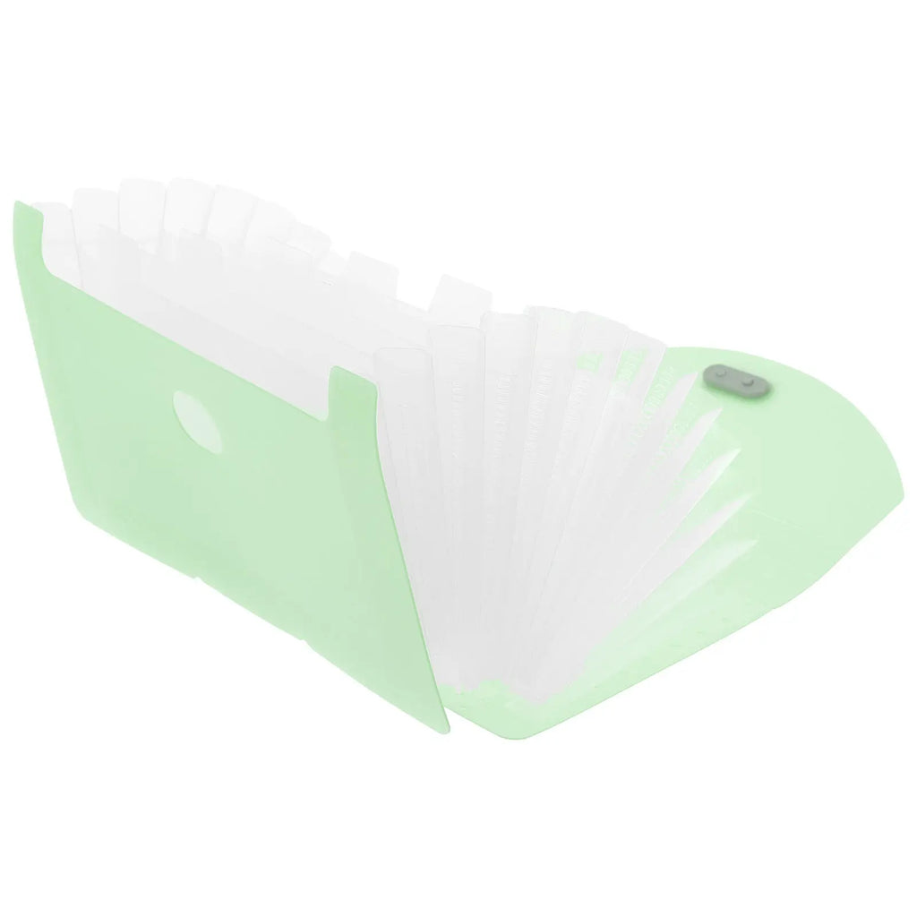 Portable Accordion File Folder Organizer – Multi-Pocket PP Accordion File Folder PLUSH