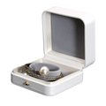PU Leather Jewelry Gift Box White Flannel Lining – 4 Sizes Jewelry Gift Box PLUSH Bracelet