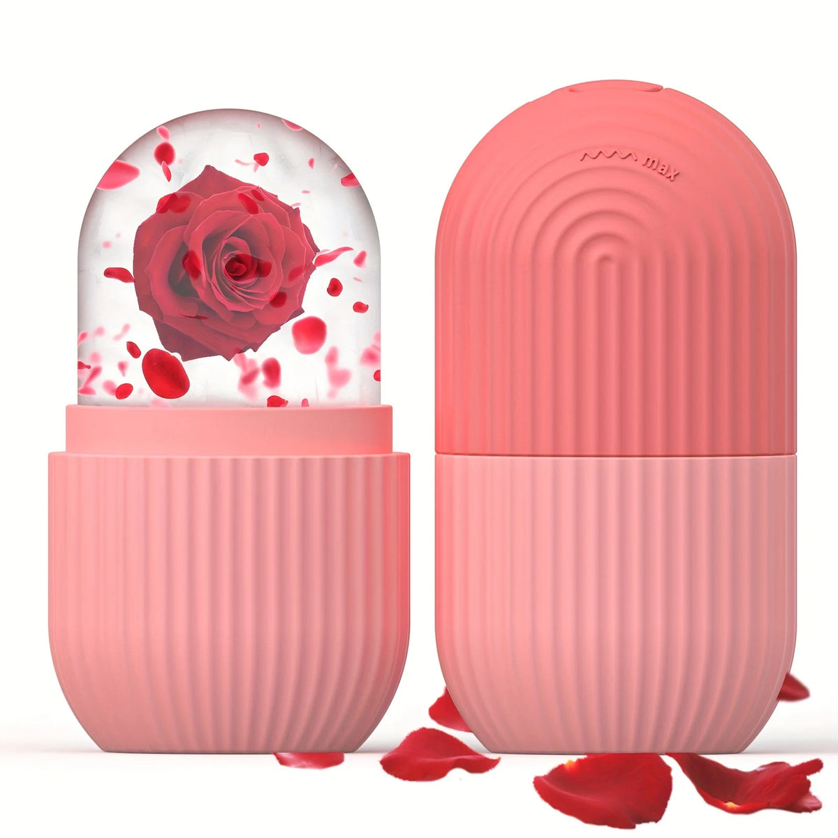 Silicone Ice Ball Face Massager – Contouring Eye Roller Tool Facial Massage Tool PLUSH