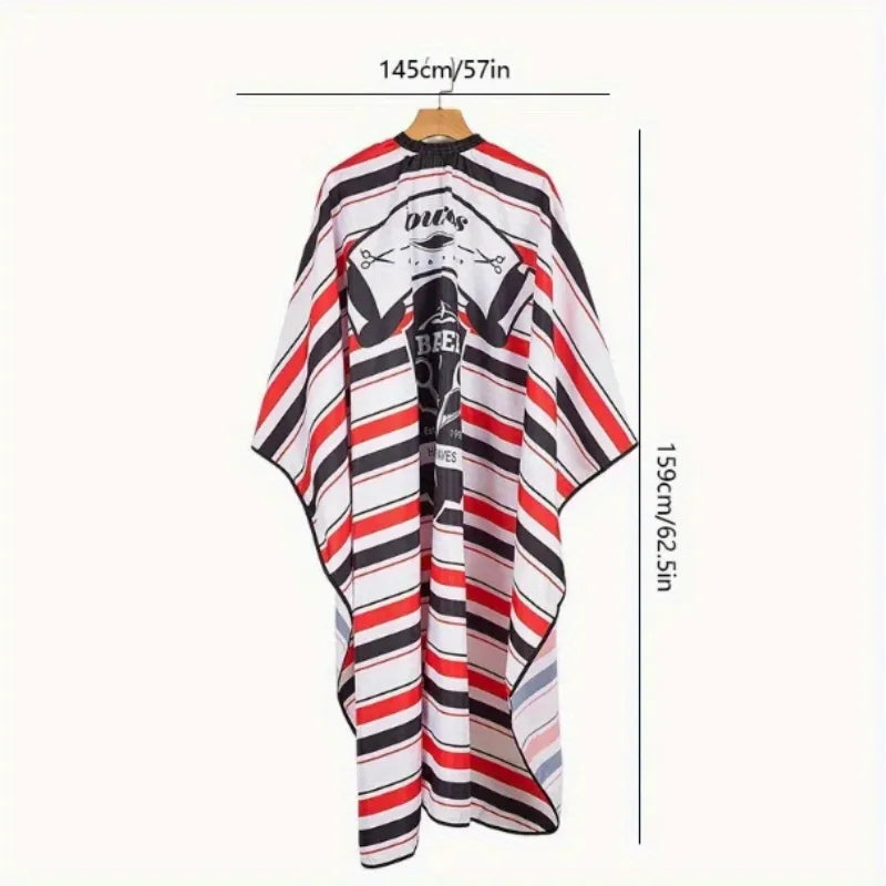 Salon Hairdressing Cape – Adult Barber Cloak Shawl Apron Salon Hairdressing Cape PLUSH A