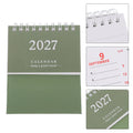 Mini Desktop Flip Calendar 2027 – Small Standing Desk Organizer Desk Flip Calendar PLUSH Default Title