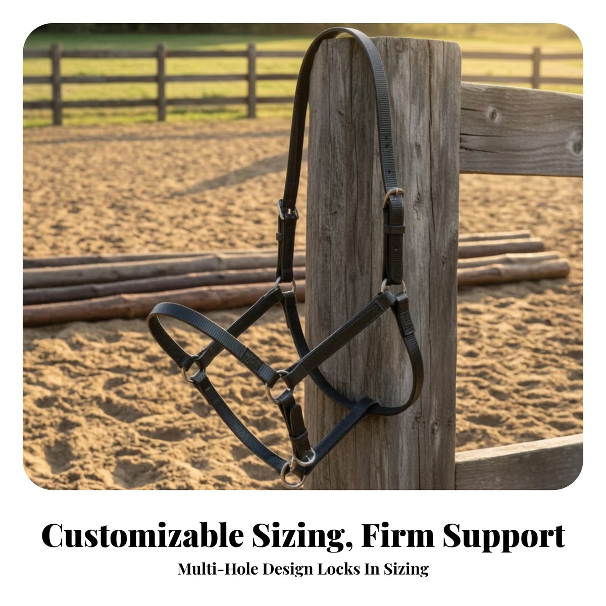 TPU Horse Halter – Adjustable, Lightweight & Long-Lasting Tack Horse Halter PLUSH