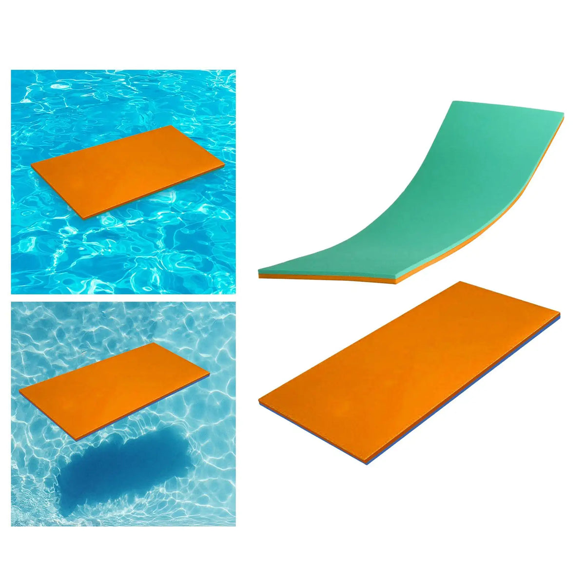 XPE Floating Pool Mat – Foam Raft for Lake, Beach & Pool Pool Float Mat PLUSH