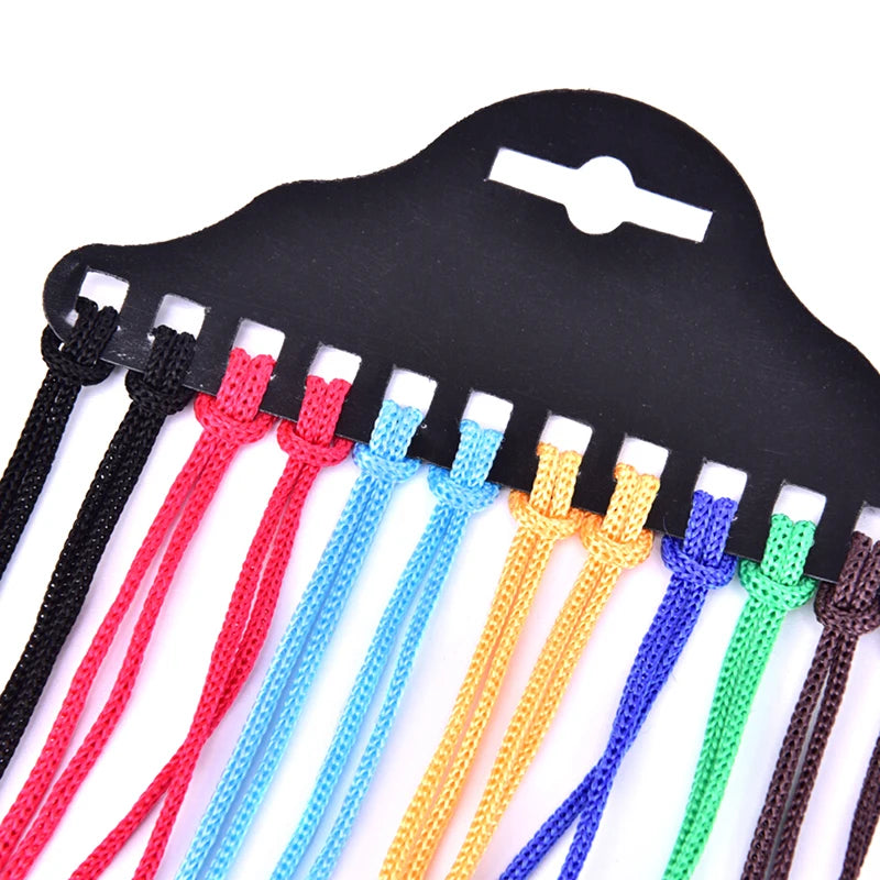 12-Pack Nylon Eyeglass Holder Neck Strap | Glasses Cord Set Eyeglass Neck Strap PLUSH