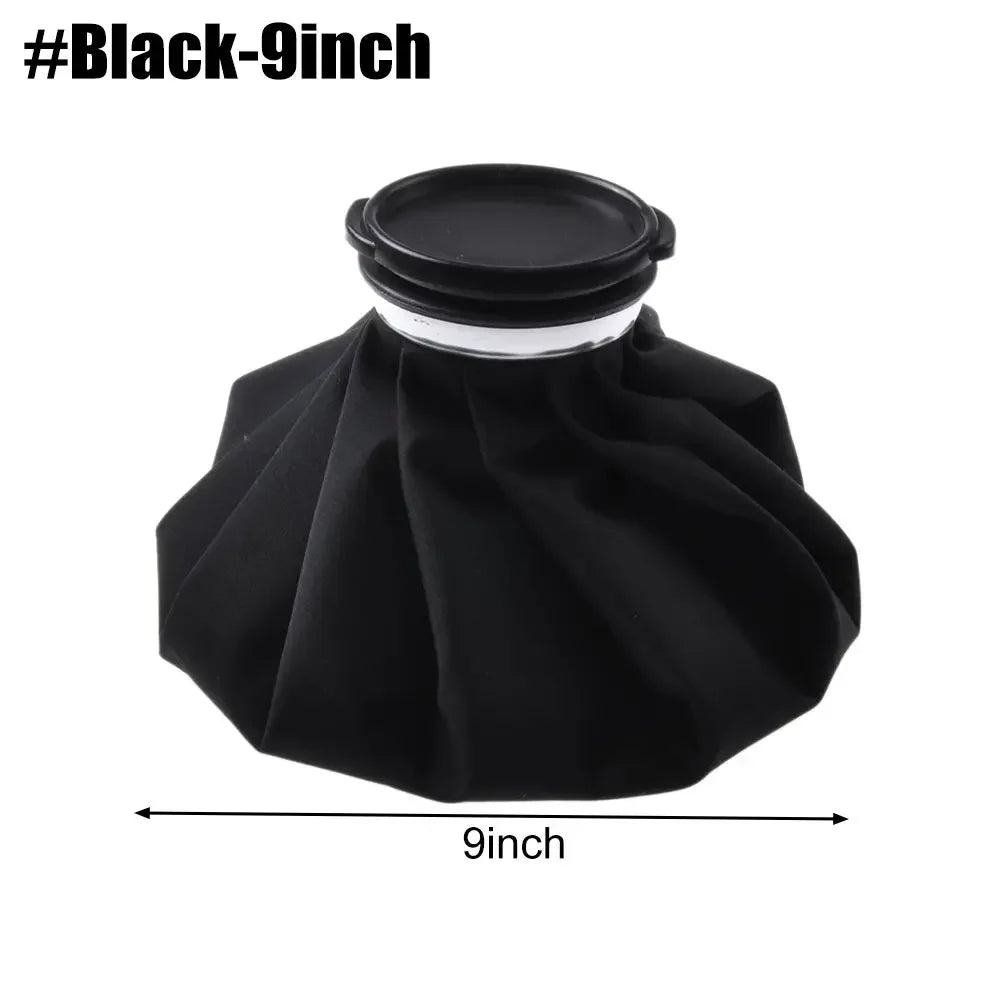 Reusable Ice & Hot Therapy Bag – 3 Sizes | Cold Compress Ice & Hot Therapy Bag PLUSH black-9 inch