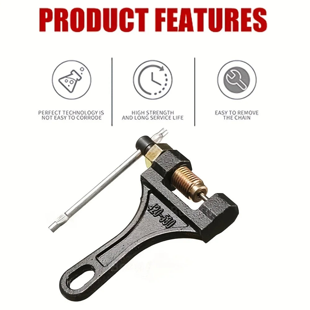Chain Breaker Tool #420–530 | Bike ATV Motorcycle Go Kart Chain Breaker Tool PLUSH