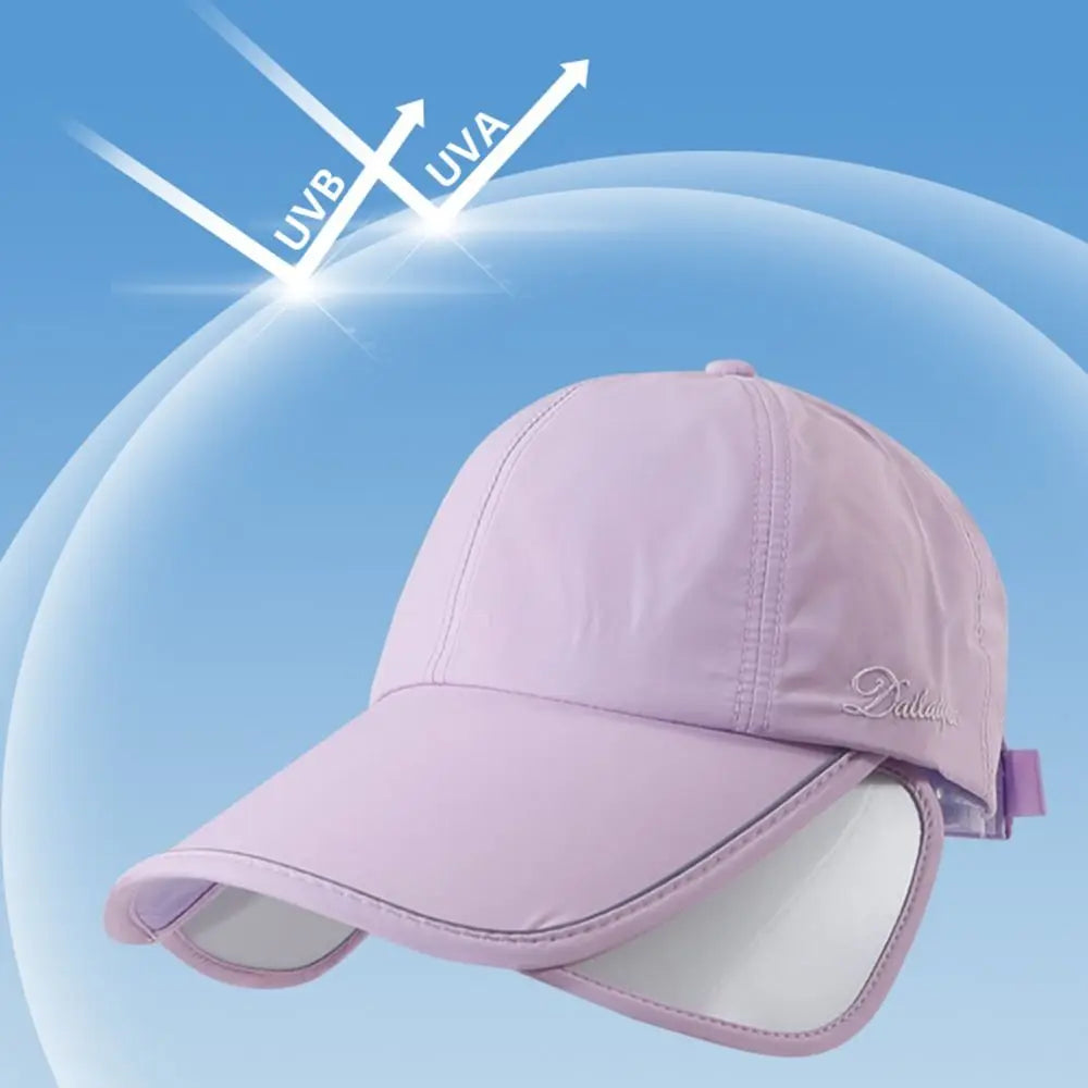 Wide Brim UV Protection Baseball Cap – Adjustable Women's Sun Hat Women's Sun Hat PLUSH
