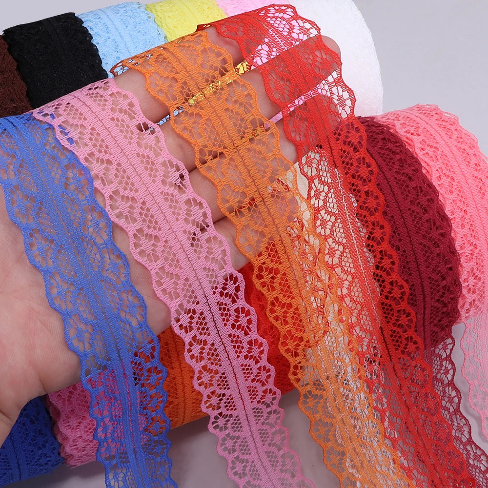 20 Yards 28mm Lace Ribbon – DIY Chokers, Bows & Sewing Trim Lace Ribbon Trim PLUSH