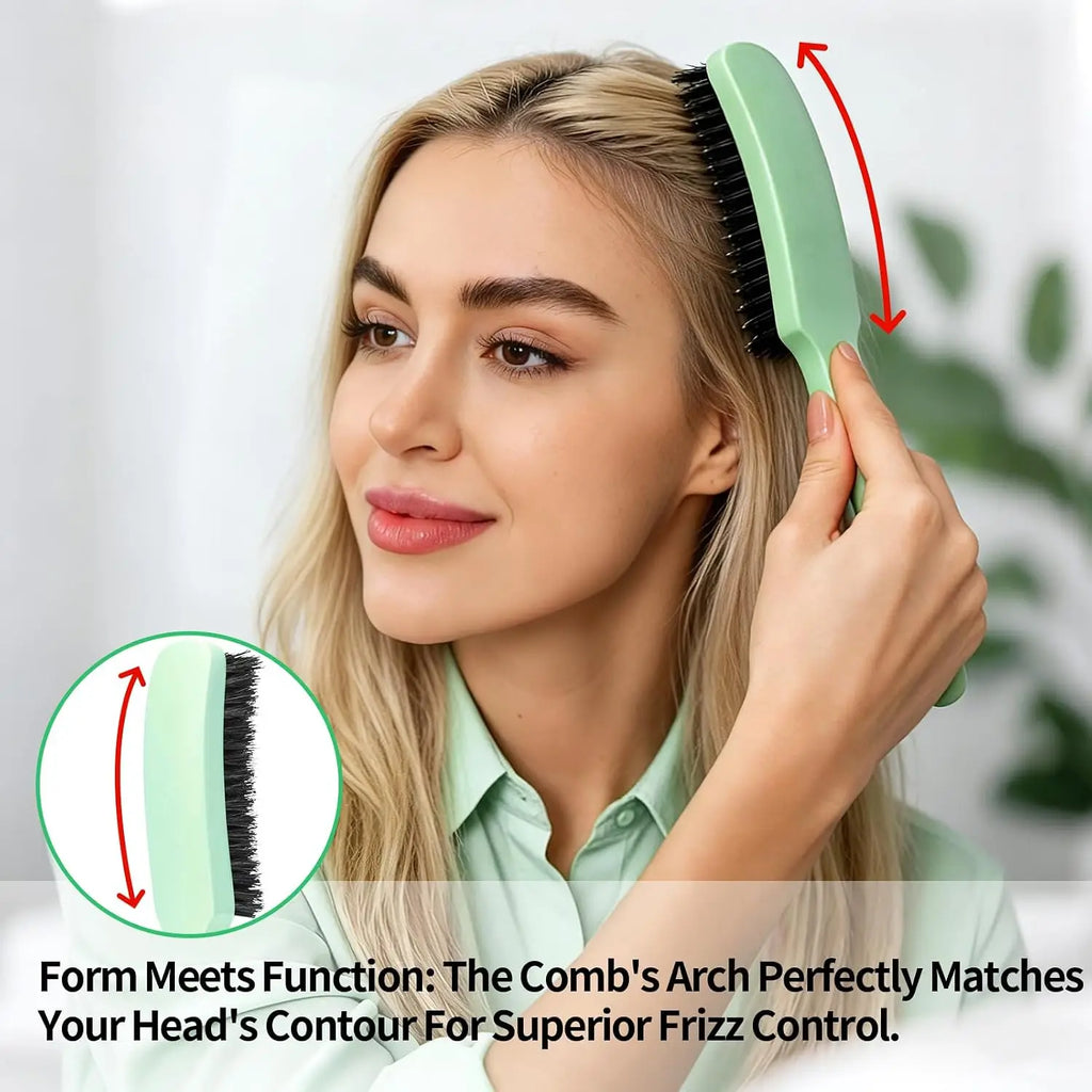Nylon Detangler Comb – Frizz-Free Silky Hair for Men & Women Hair Detangler Comb PLUSH