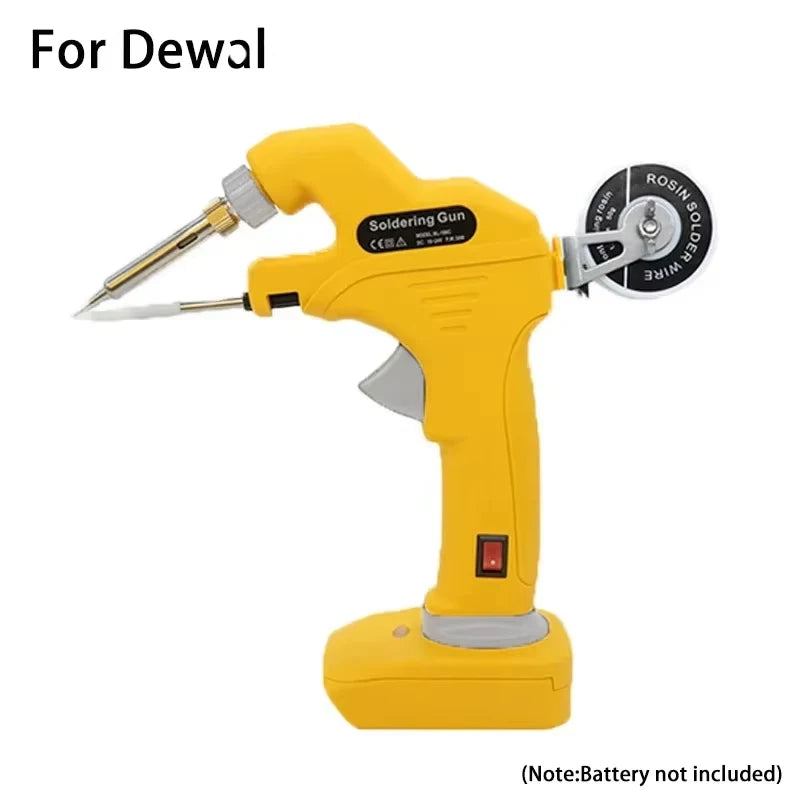 ZWINCKY Cordless Soldering Iron Gun for 18V Li-Ion Battery Cordless Soldering Iron PLUSH For Dewlt 1 China Mainland