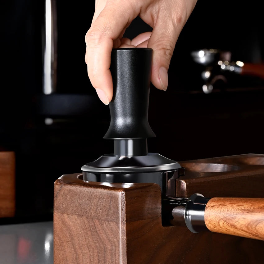 Calibrated Spring-Loaded Coffee Tamper 51/54/58mm | Barista Tool Espresso Coffee Tamper PLUSH