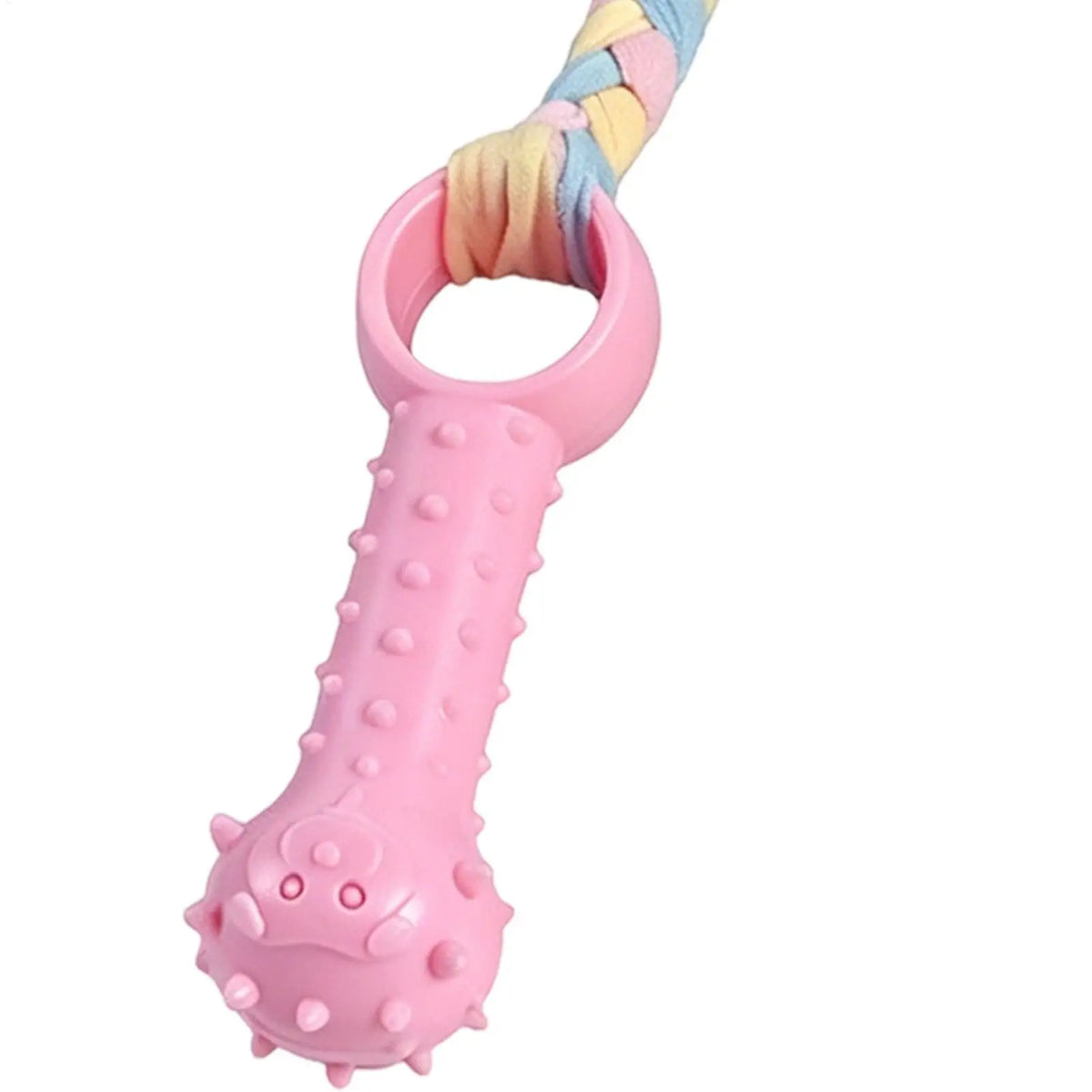 Dog Chew Toy for Teeth Cleaning – Soft Silicone Bone Dog Chew Toy PLUSH