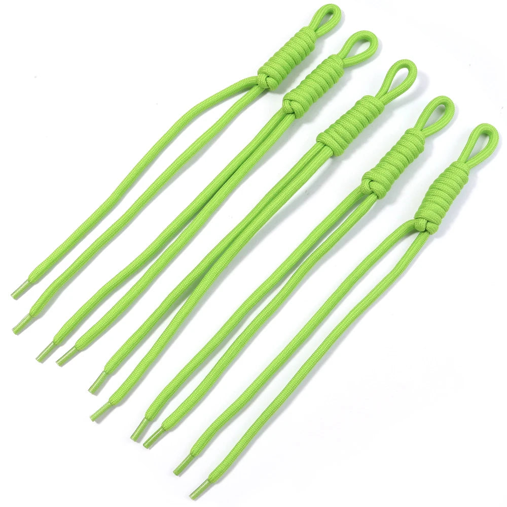 5pcs Braided Nylon Lanyard Keychain Cord – DIY Craft Supplies Braided Lanyard Cord PLUSH Fruit Green 24-28cm