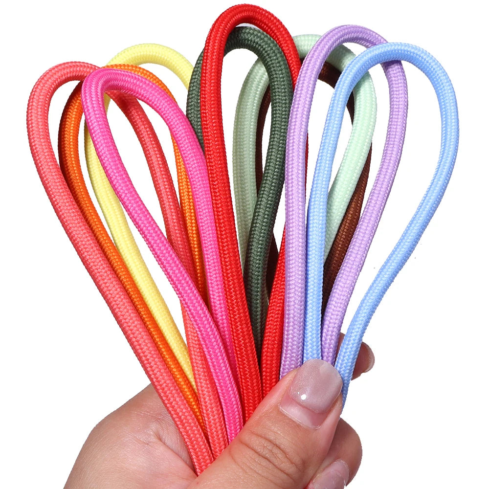 5 Yards 5mm Colorful Polyester Braided Rope – DIY Jewelry Crafts Braided Craft Cord PLUSH