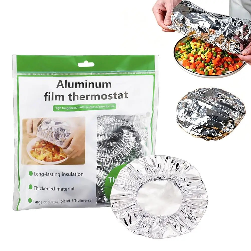 Reusable Aluminum Foil Food Covers | Heat Retention & Dustproof Food Cover Mat PLUSH