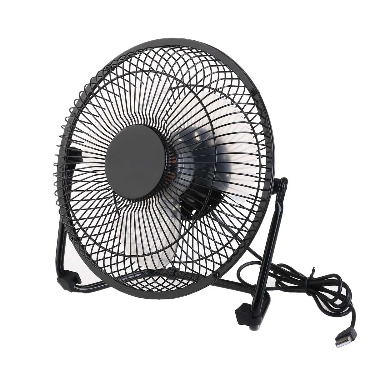 Foxnovo 8-Inch USB Metal Desktop Fan 360° Rotation 2-Speed USB Desktop Fan PLUSH Default Title